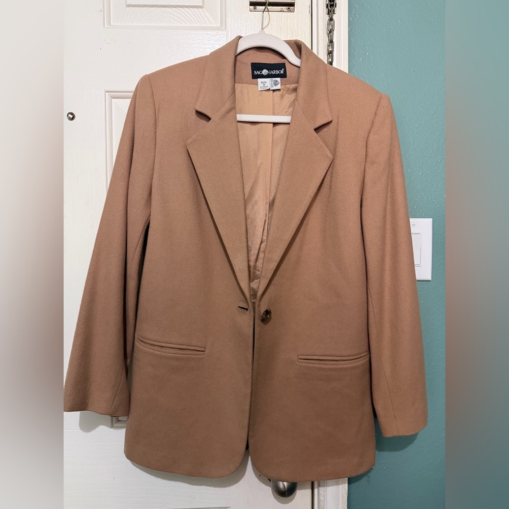 Sag Harbor Camel Blazer
